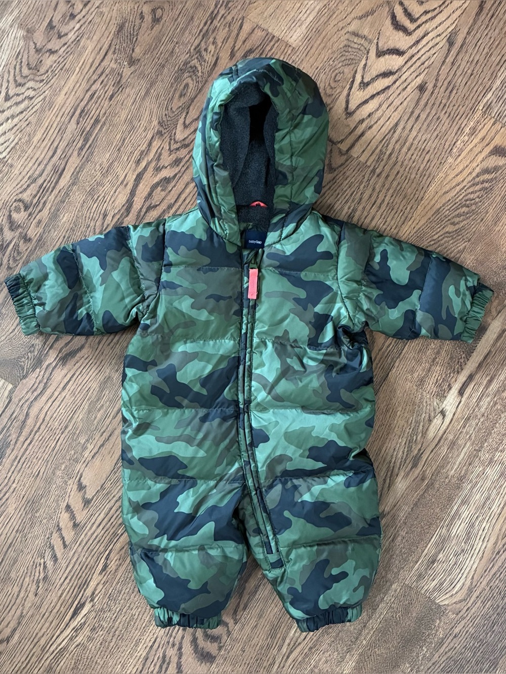 babyGAP Camo Puffy Infant Snowsuit